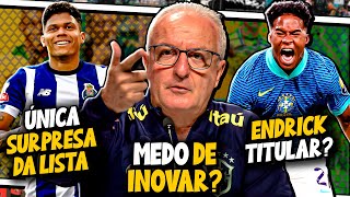 Dorival TEVE MEDO na Convocação da Seleção Brasileira para a Copa América ANÁLISE dos Convocados [upl. by Weihs]