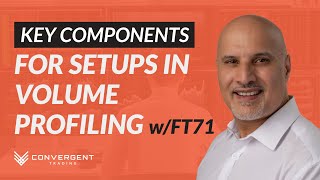 Key Components for Setups in Volume Profiling  Webinar with FuturesTrader71 amp Convergent Trading [upl. by Nwahsit]