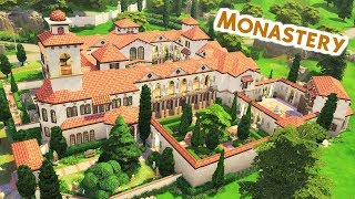 MONASTERY  Sims 4 Speed Build [upl. by Chiang]