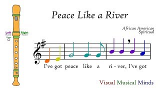 VMM Recorder Song 9 Peace like a River [upl. by Labina]