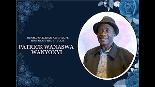 OBSEQUIES OF THE LATE PATRICK WANASWA WANYONYI [upl. by Anitteb]