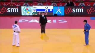 Avtandil Tchrikishvili GEO vs Keita Nagashima JPN 81kg Judo Grand Slam Paris 2013 [upl. by Adrian]