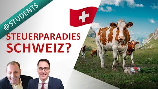 Steuern in der Schweiz Einkommensteuer Vermögensteuer und Dividenden [upl. by Jillane640]