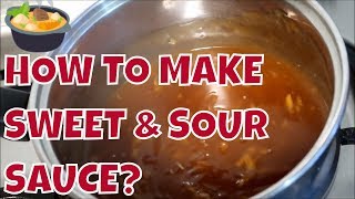 SWEET AND SOUR SAUCE  SECRET RECIPE [upl. by Hsinam]