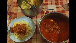 KAKO NAPRAVITI BOLONJEZ OD MLJEVENOG MESA ŠPAGETI BOLOGNESE [upl. by Jennee42]