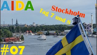 Tag 78  Stockholm  Schweden 🚢 Städte der Ostsee ab Warnemünde 🚢 07 [upl. by Haven]