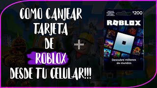 COMO CANJEAR TARJETAS DE ROBUX FACIL 2024 [upl. by Arved]