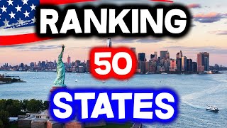 All 50 STATES in AMERICA Ranked WORST to BEST [upl. by Leuqar]