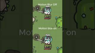 Sploopio Motion blur vs nonmotionblur [upl. by Louanna]