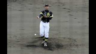 20120416 明治学院大・工藤大二郎投手 [upl. by Connelly820]