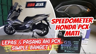 SPEEDOMETER HONDA PCX MATI  TIDAK BISA STARTER 🤣 [upl. by Aleahcim]