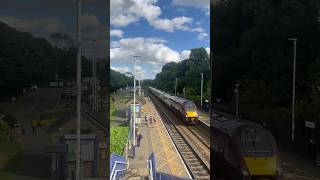 Train at Dronfield 9824 5 car Meridian heads for journeys end Sheffield [upl. by Hadwin]