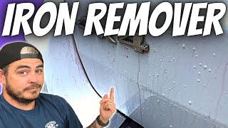 IRON REMOVERS AND PRE WASH DECONTAMINATION  Deep Cleaning Car Wash [upl. by Naleag]