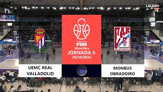 J5 T2425 RValladolid Vs Obradoiro [upl. by Harbert]