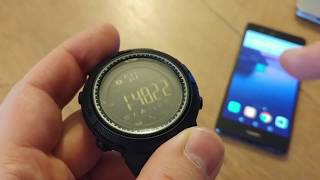 SKMEI 1250 smart watch smartwatch functions test unboxing review Marvelous Watches [upl. by Malva]