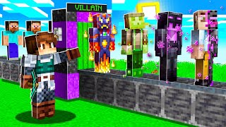 He BUILT a VILLAIN MACHINE in Camp Minecraft [upl. by Nnayllehs540]