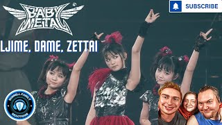 BABYMETAL IjimeDameZettai Live at Sonisphere 2014UK OFFICIAL Reaction [upl. by Kaela]