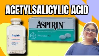 AcetylSalicylic acid  Aspirin [upl. by Eimmaj605]