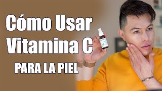 CÓMO USAR VITAMINA C EN LA CARA CORRECTAMENTE  YASMANY [upl. by Beitch]