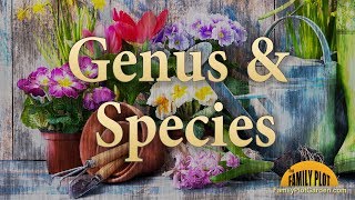 Genus and Species – Garden Glossary [upl. by Amabelle]