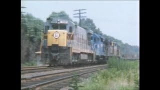 CONRAIL 1976 quotTHE COLORFUL YEARSquot Part II [upl. by Bush]