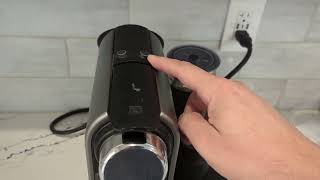 How to reset a Nespresso CitiZ C121 coffee maker in seconds [upl. by Arlina431]