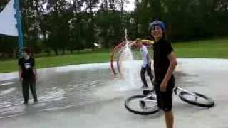 Redneck bike wash and more stupid swimming [upl. by Maise161]