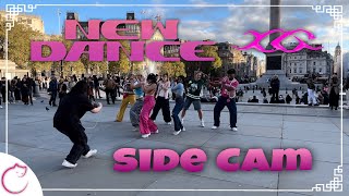 DANCE IN PUBLIC  SIDE CAM  4K XG  NEW DANCE Dance Cover  LONDON [upl. by Chema]