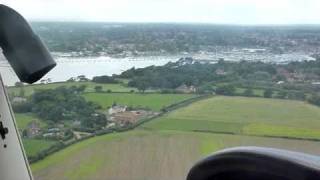 Lymington C172 landing 9th Sept 2010 [upl. by Rosenberg]