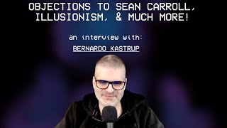 Bernardo Kastrup on Sean Carroll Illusionism amp More [upl. by Grekin]