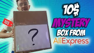 UNBOXING A 10 MYSTERY BOX I GOT FROM AliExpress [upl. by Ennoira]