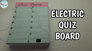 Electric Quiz Board  AG Mix Arnav Gupta  Cheapest Science Project [upl. by Farr]