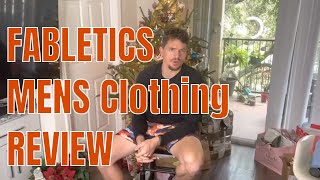 Fabletics Men Shorts And Tee Review [upl. by Ollopa]