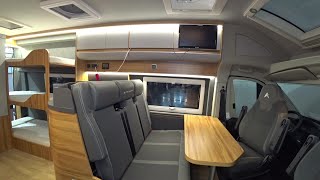 Different interior AFFINITY FIVE campervan 2024 [upl. by Obocaj]