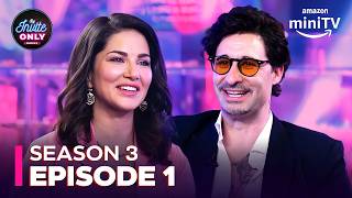 Sunny Leone and Daniel Weber on By Invite Only with Renil Abraham  Amazon miniTV [upl. by Drislane585]