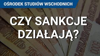 Czy sankcje wobec Rosji działają Stan rosyjskiej gospodarki Skuteczność sankcji [upl. by Maritsa]