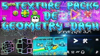 ▶5 texture packs de geometry dash◀┃Geometry Dash 211┃TexturepacksdeGeometryDash ┃ [upl. by Eentrok]