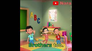 My Family Song naraedutv educationalsongs [upl. by Elleinaj]