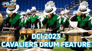 EXTENDED SHOW CLIP w DRUM FEATURE The Cavaliers at the 2023 DCI Southwestern Championship [upl. by Jud]