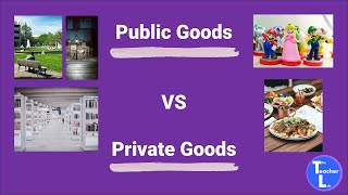 The Difference Between Private And Public Goods [upl. by Veta]