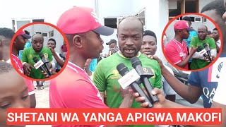 VURUGU SHETANI WA YANGA APIGWA MAKOFI NA MASHABIKI WA SIMBA SC [upl. by Etnaled328]