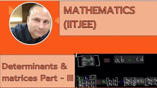 Class 12 Determinants amp Matrices Part 3  JEE MAINS NCERT [upl. by Newfeld]