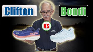 Hoka Bondi Vs Clifton [upl. by Ardisi]