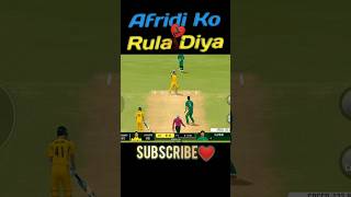 Matthew Wade🇦🇺 Breaks Saheen Afridis🇵🇰 heart 💔 cricketshorts shortsfeed rcswipe nautilusmobile [upl. by Fortunia483]