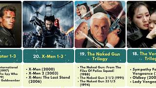 The 33 Greatest Movie Trilogies of All Time [upl. by Estrin866]