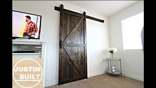 DIY Sliding Barn Door [upl. by Olsewski]