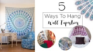 Wall Tapestry 5 Ways [upl. by Rodge]