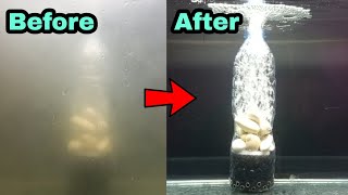 How to make aquarium filter at home  DIY filter aquarium  v10 [upl. by Tristas]