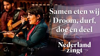 Samen eten wij  Droom durf doe en deel Kinga Bán  Nederland Zingt [upl. by Brecher240]