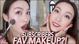 爆款彩妆💥全脸用你们PICK的彩妆化妆 suqqu粉霜怎么样？FULL face using your fav makeups ❤️ [upl. by Ecnerat77]